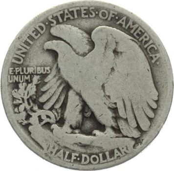 USA 1/2 Dollar 1920 o. Mzz. - Walking Liberty